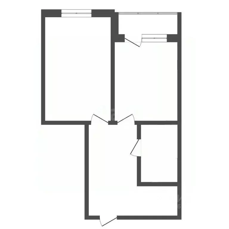 1-к кв. Севастополь просп. Октябрьской Революции, 22/1 (38.7 м) - Фото 2