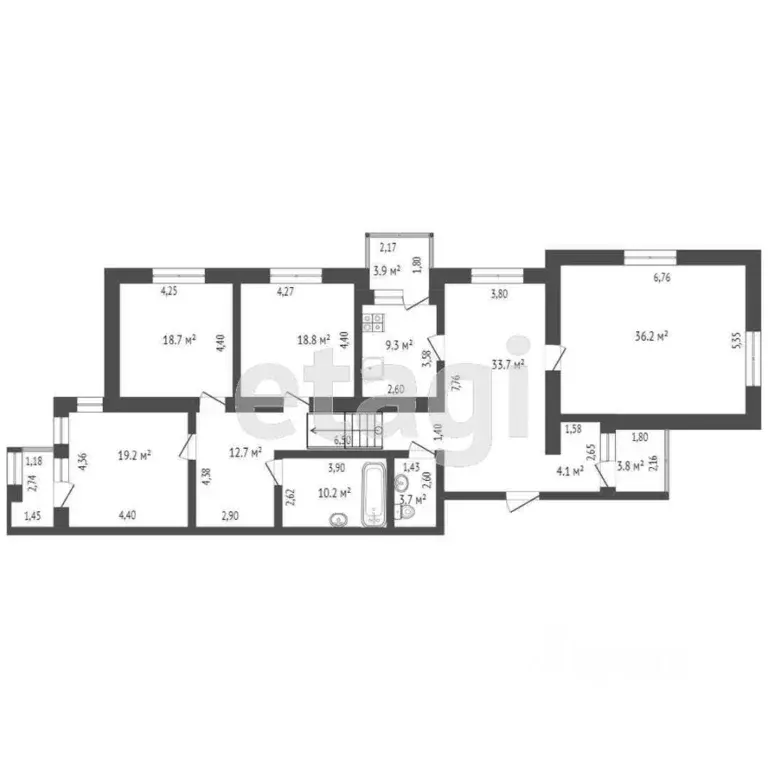 4-к кв. Тюменская область, Тюмень Олимпийская ул., 8к3 (176.9 м) - Фото 2