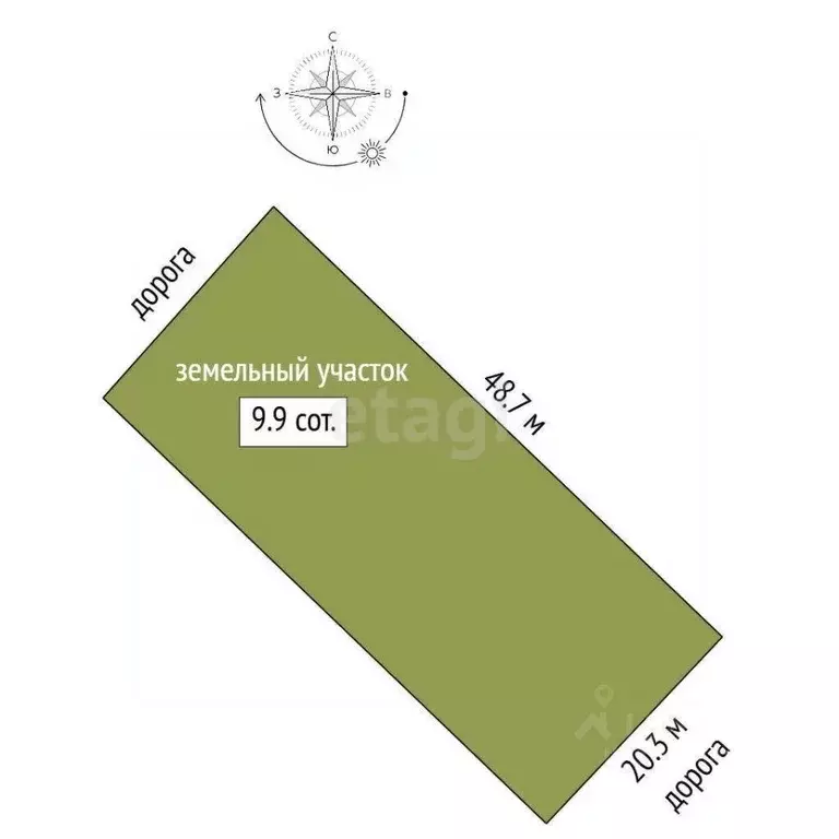 Участок в Крым, Судак муниципальный округ, с. Прибрежное ул. ... - Фото 2