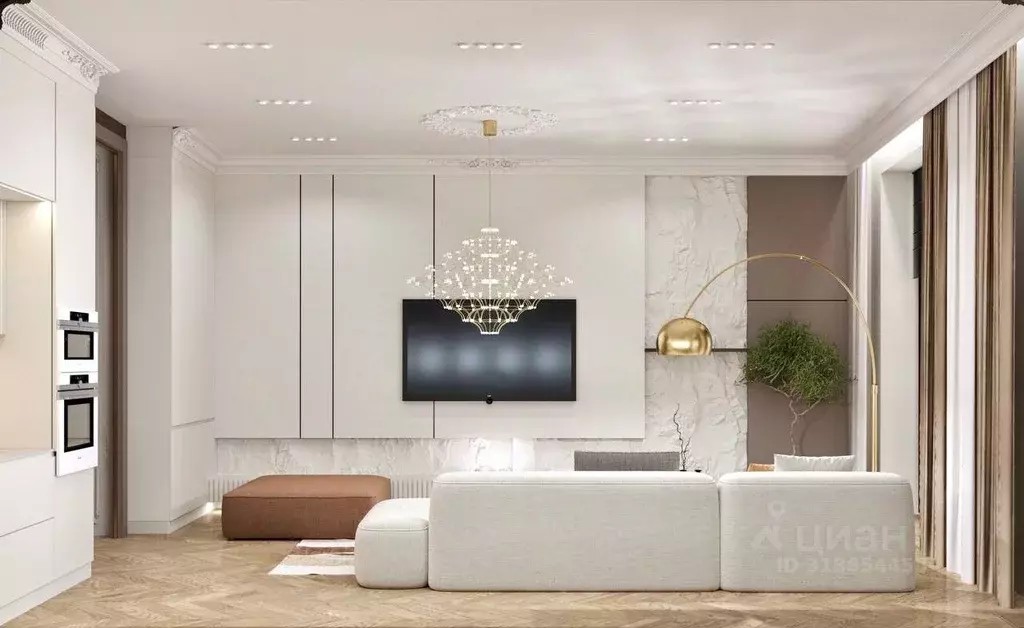3-к кв. Москва Тессинский пер., 1 (125.0 м) - Фото 1