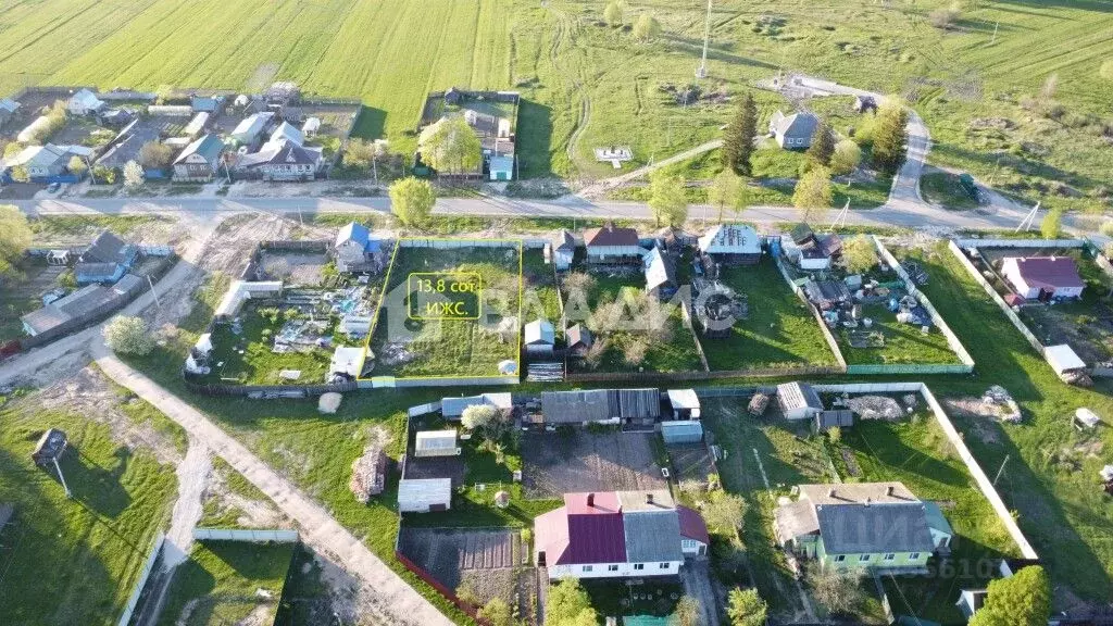 Участок в Владимирская область, Гусь-Хрустальный район, Анопино ... - Фото 0