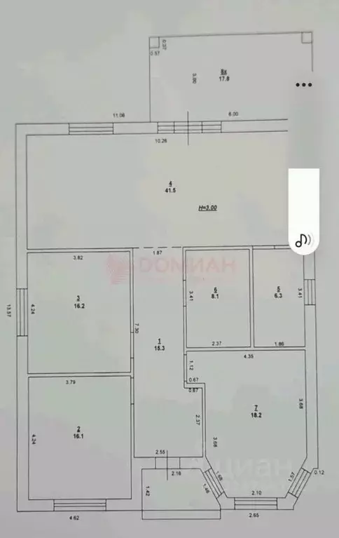 Дом в Ростовская область, Мясниковский район, Краснокрымское с/пос, ... - Фото 2