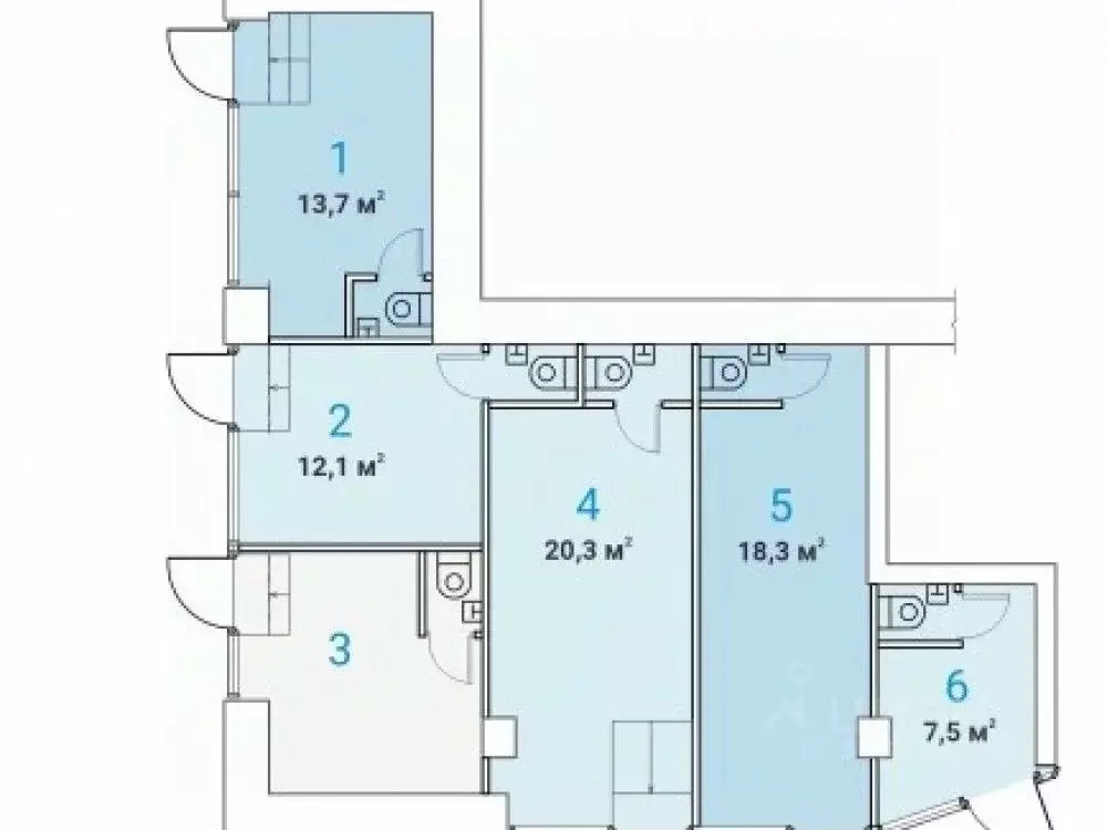 Торговая площадь в Москва просп. Мира, 97 (20 м) - Фото 2