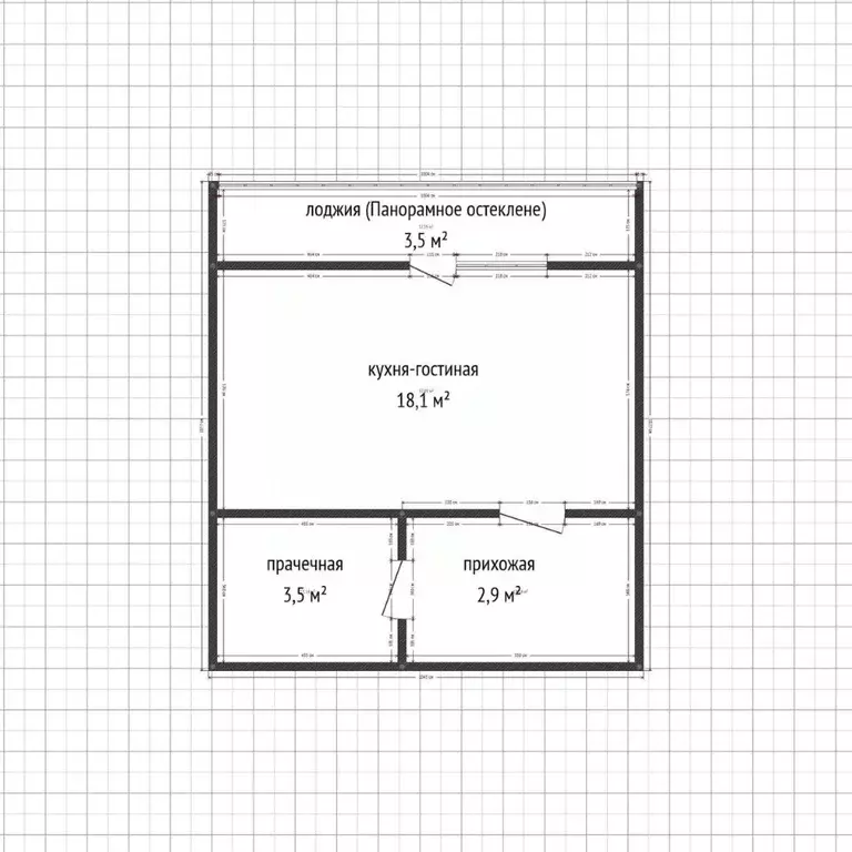 Студия Краснодарский край, Краснодар пос. Знаменский, ул. Природная, ... - Фото 2