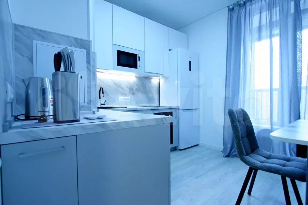 1-к. квартира, 30 м, 3/15 эт. - Фото 1