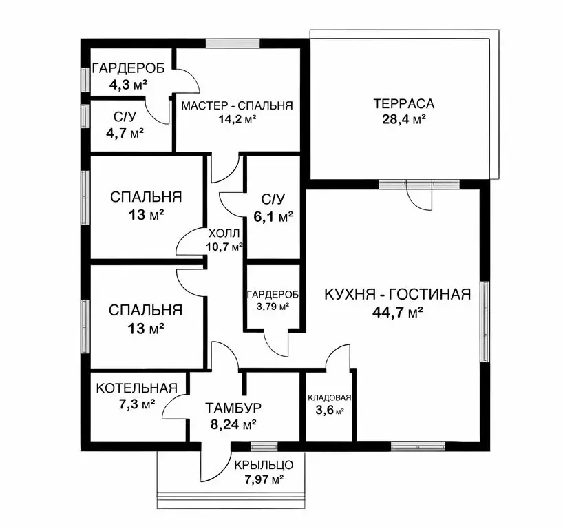 Дом в Ленинградская область, Гатчинский муниципальный округ, ТСН Дони, ... - Фото 2