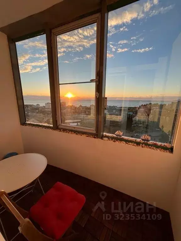 Студия Краснодарский край, Сочи ул. Ленина, 298б (33.0 м) - Фото 1