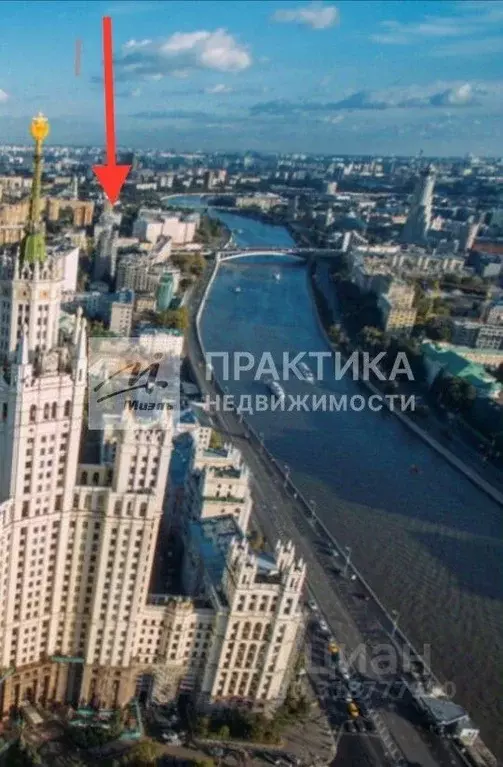 1-к кв. Москва Котельническая наб., 33К1 (35.2 м) - Фото 0