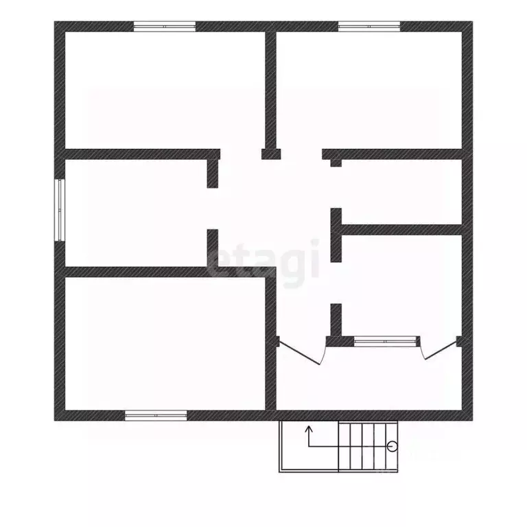 Дом в Ставропольский край, Ставрополь Гвоздика садовое товарищество, ... - Фото 2