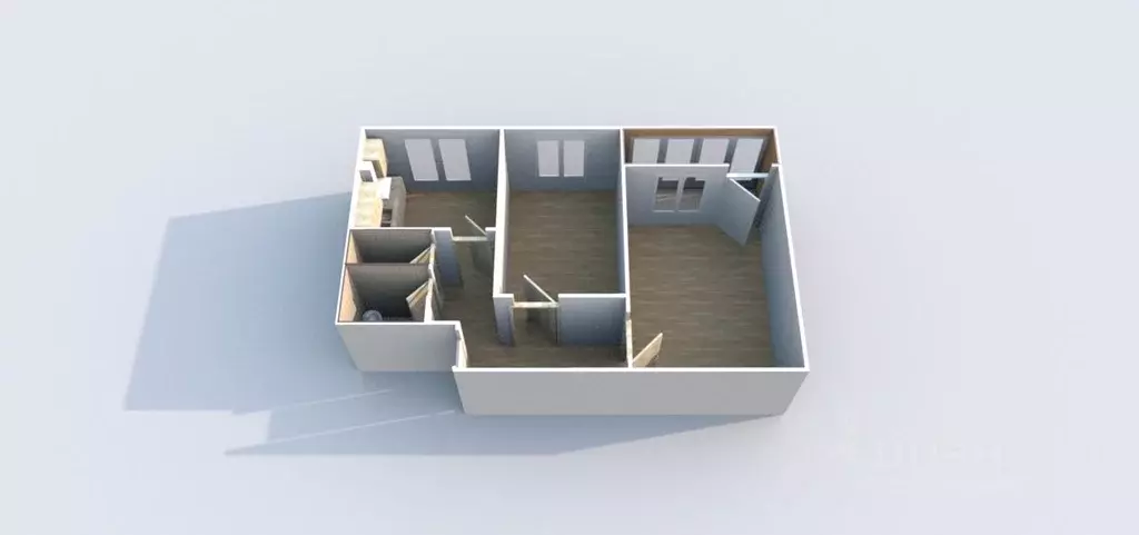 2-к кв. Тверская область, Конаковский муниципальный округ, д. Мокшино ... - Фото 2