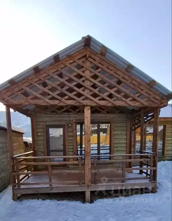 Дом в Алтай, Улаганский район, с. Акташ ул. Мира, 6 (24 м) - Фото 1