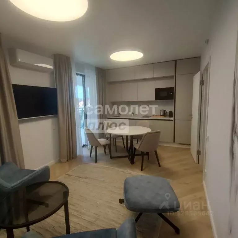 1-к кв. Краснодарский край, Анапа ш. Симферопольское, 58к3 (58.4 м) - Фото 1