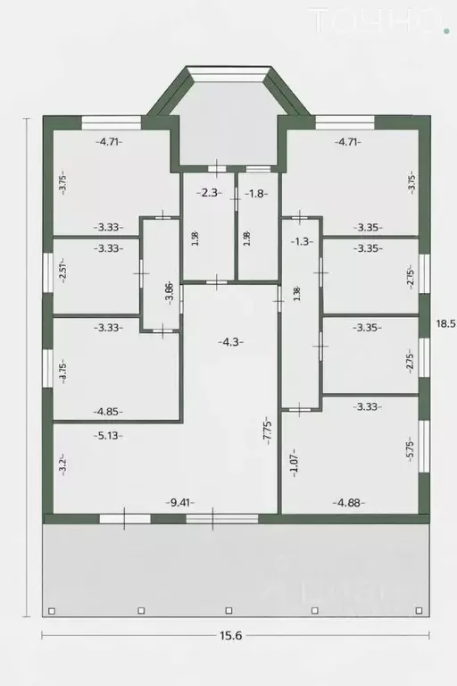Дом в Пензенская область, Пензенский район, Богословский сельсовет, с. ... - Фото 2