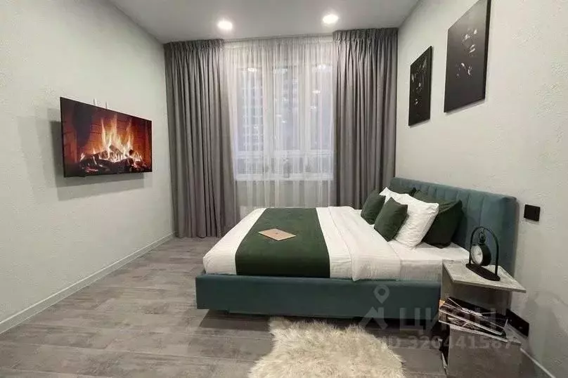 1-к кв. Башкортостан, Уфа ул. Рудольфа Нуреева, 7 (34.0 м) - Фото 2