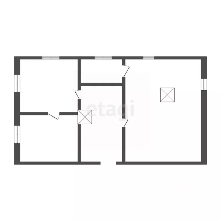 2-к кв. Бурятия, Прибайкальский район, с. Старое Татаурово ... - Фото 1