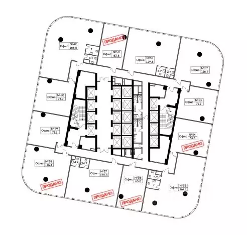 Офис в Москва Ходынский бул., 4/1 (116 м) - Фото 1