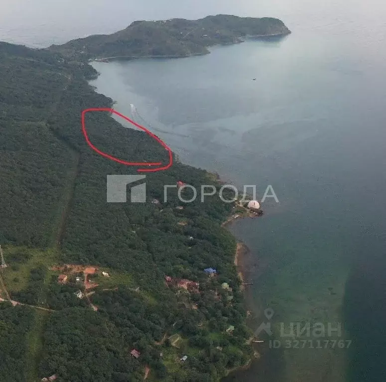 Участок в Приморский край, Хасанский муниципальный округ, с. Витязь ... - Фото 1