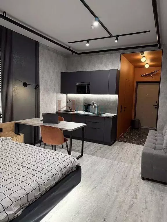 Студия Новосибирская область, Новосибирск ул. Маковского, 4 (28.0 м) - Фото 2