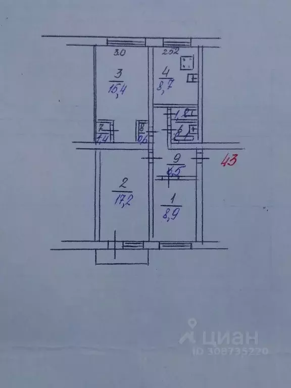 3-к кв. Тульская область, Кимовск Сельхозтехника мкр, 1 (64.0 м) - Фото 0