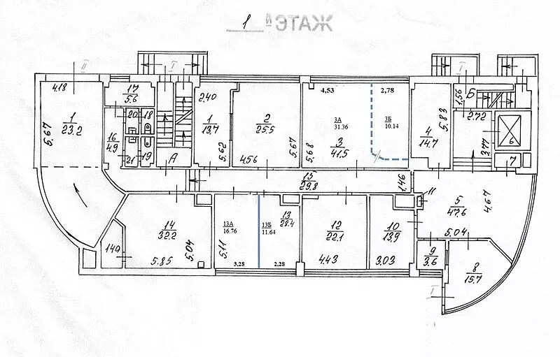 Офис (1813 м) - Фото 1
