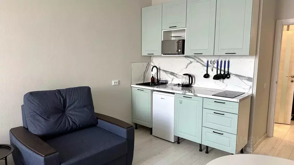 Студия Санкт-Петербург ул. Александра Матросова, 3 (25.0 м) - Фото 1