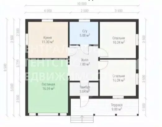 Дом в Рязанская область, Рязанский муниципальный округ, ... - Фото 2