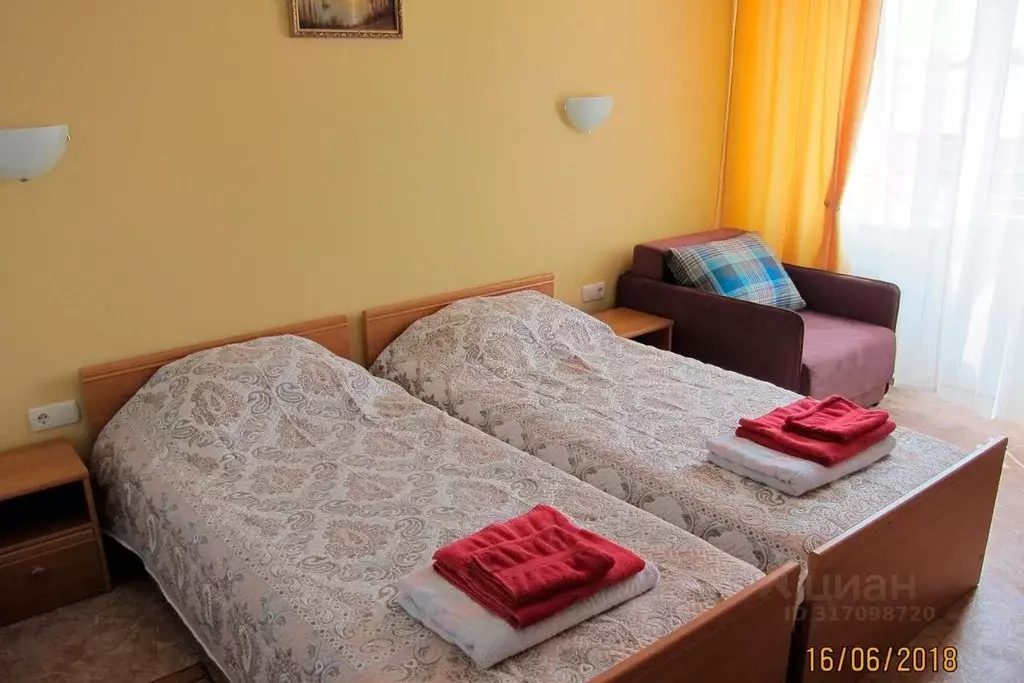 Комната Крым, Евпатория городской округ, Заозерное пгт ул. Курортная, ... - Фото 0