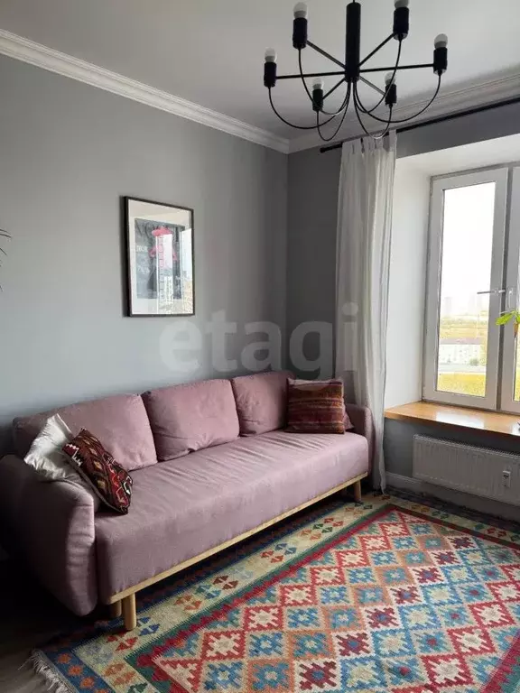 1-к кв. Тюменская область, Тюмень Полевая ул., 109к1 (44.9 м) - Фото 1