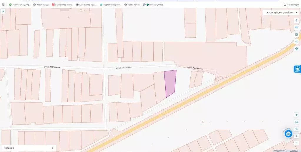 Участок в Хакасия, Бейский район, с. Бея Юбилейная ул. (21.0 сот.) - Фото 1