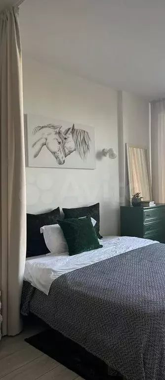 1-к. квартира, 39 м, 5/17 эт. - Фото 0