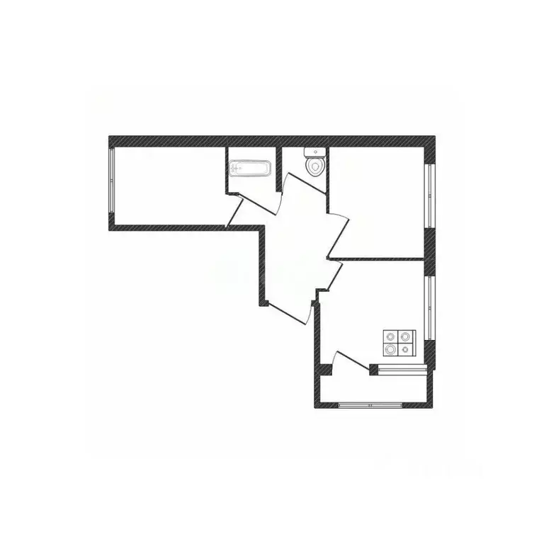 2-к кв. Смоленская область, Смоленск проезд Ипподромный, 30 (66.0 м) - Фото 1