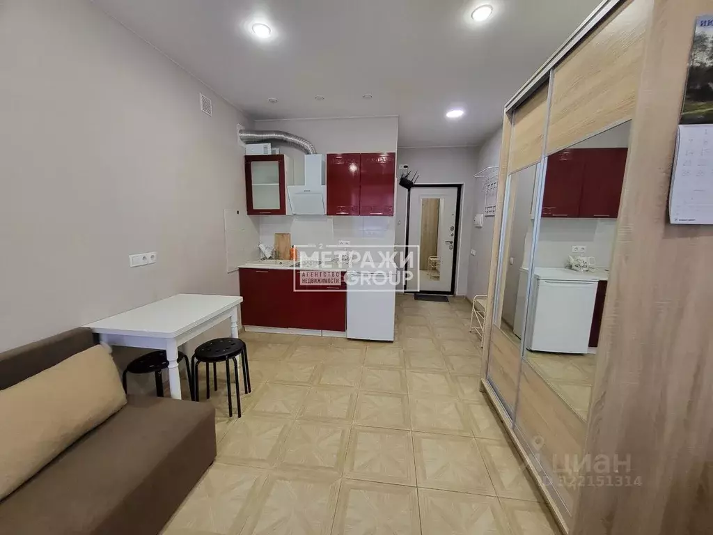 Студия Московская область, Королев Болшево мкр, Бурковский проезд, ... - Фото 2