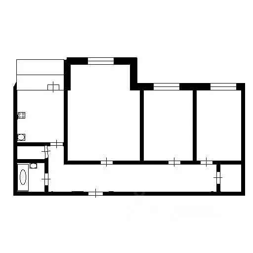 3-к кв. Ханты-Мансийский АО, Сургут ул. Чехова, 10/1 (86.0 м) - Фото 2
