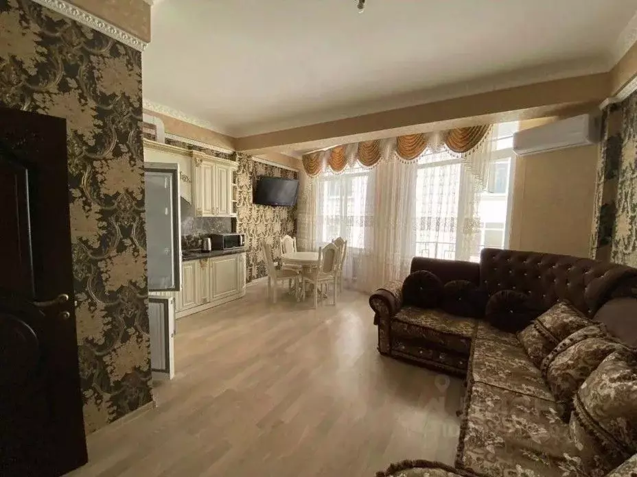 Студия Краснодарский край, Сочи Адлер жилрайон, ул. Изумрудная, 40Б ... - Фото 1