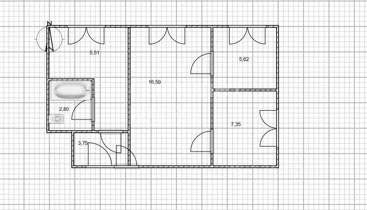 2-к кв. Ульяновская область, Ульяновск просп. Гая, 101 (41.6 м) - Фото 1
