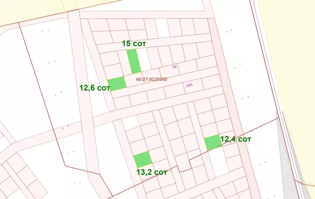 Участок в Псков (12.4 м) - Фото 2