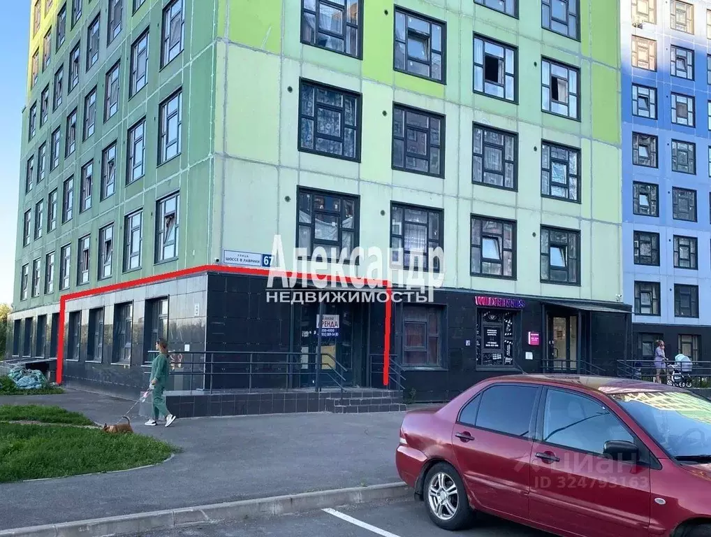 Торговая площадь в Ленинградская область, Мурино Всеволожский район, ... - Фото 1