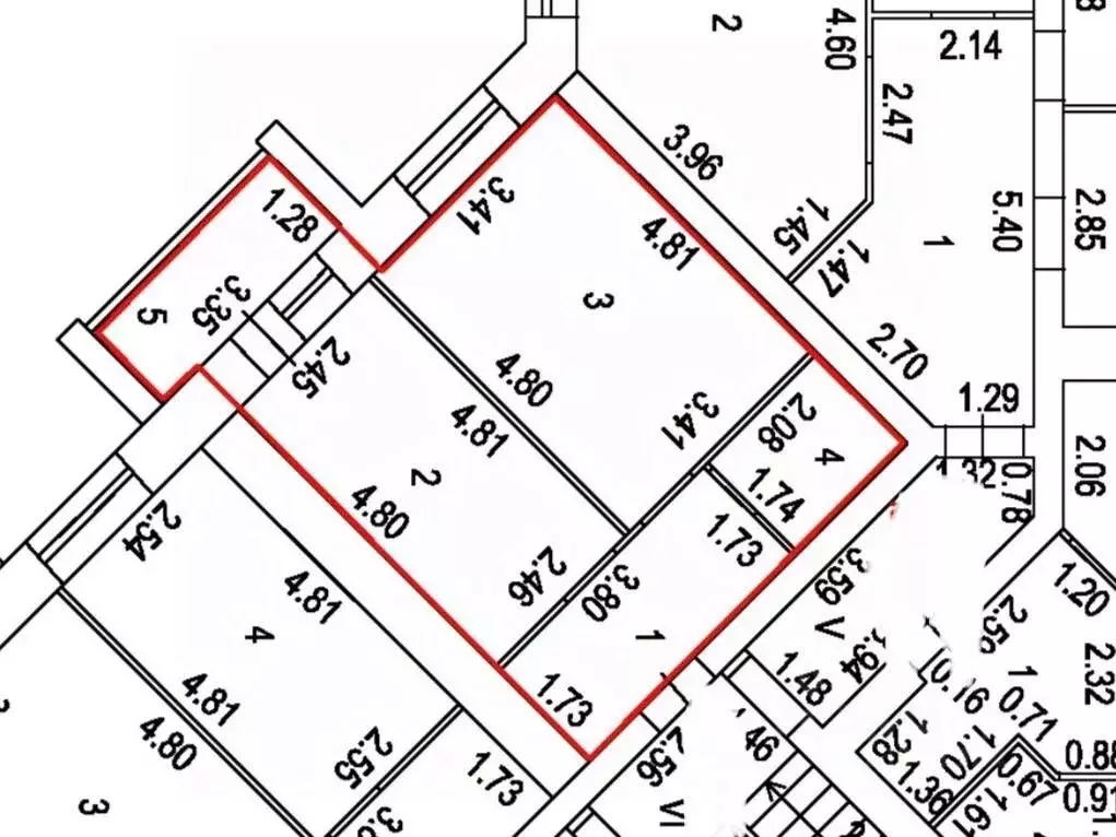 1-к кв. Тамбовская область, Тамбов Советская ул., 190Вк1 (38.4 м) - Фото 2