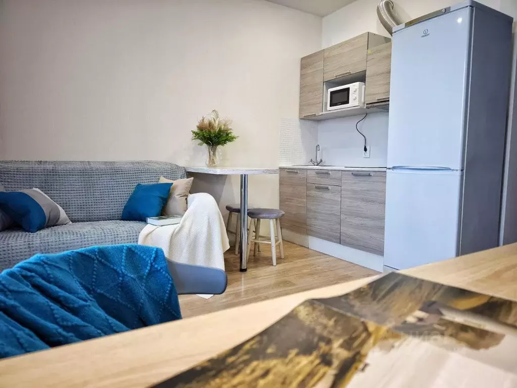 Студия Санкт-Петербург ул. Крыленко, 2 (21.4 м) - Фото 1