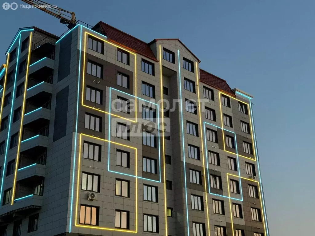 2-комнатная квартира: Кизилюрт, улица Гагарина, 110 (55.25 м) - Фото 1