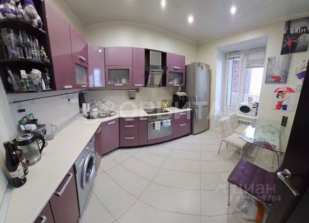 1-к кв. Тюменская область, Тюмень ул. Чернышевского, 2ак12 (41.4 м) - Фото 2