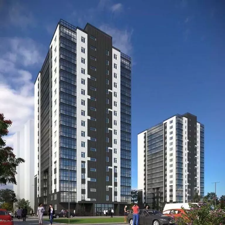 2-к кв. Красноярский край, Красноярск Прибойная ул., 37с12 (56.2 м) - Фото 2