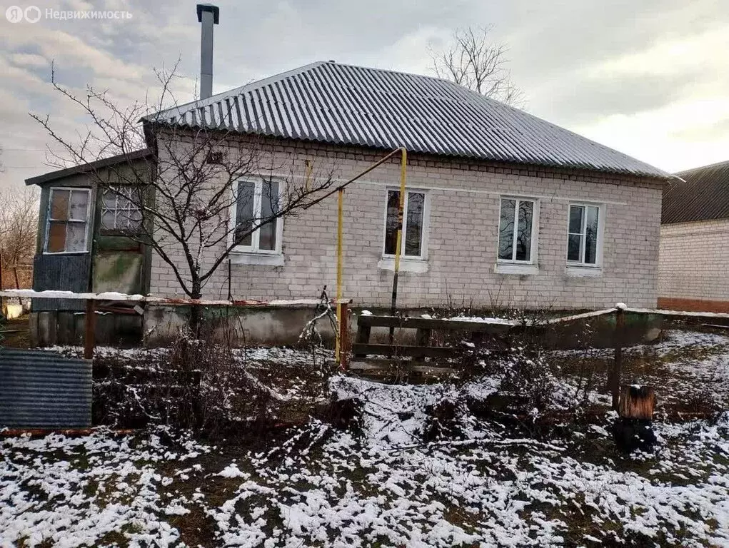 Дом в Верхнехавский район, Парижскокоммунское сельское поселение, село ... - Фото 1