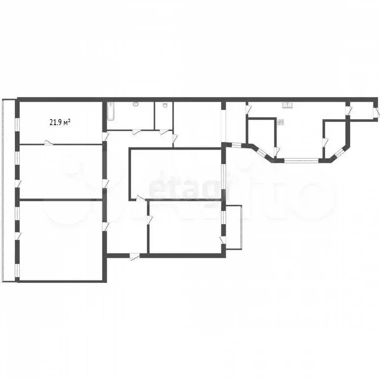 Квартира-студия, 25 м, 3/5 эт. - Фото 0