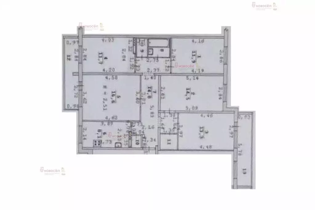 3-комнатная квартира: Екатеринбург, улица Черепанова, 4 (98 м) - Фото 0