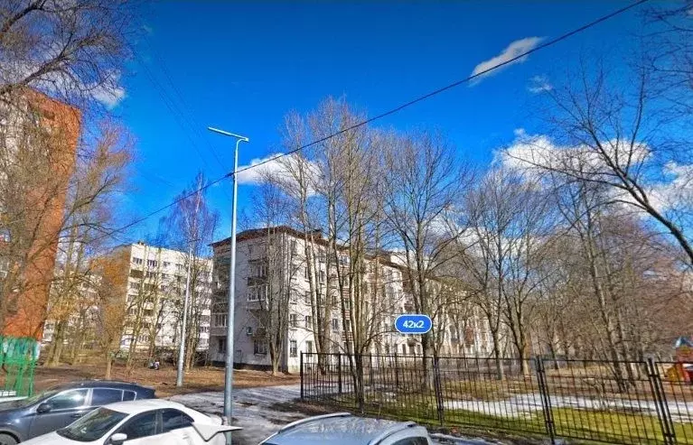 1-к кв. Санкт-Петербург ул. Пограничника Гарькавого, 42К2 (31.4 м) - Фото 1