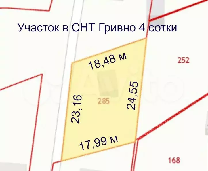 Участок 4 сот. (СНТ, ДНП) - Фото 1