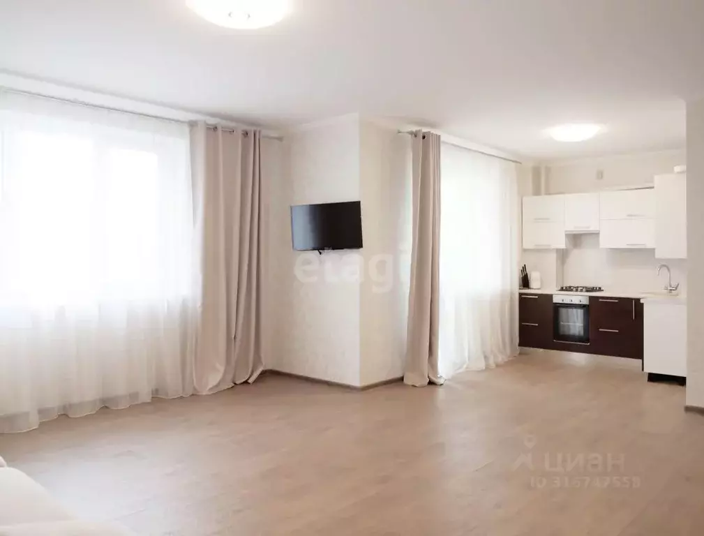 Студия Ярославская область, Ярославль Чернопрудная ул., 17/1 (42.1 м) - Фото 1