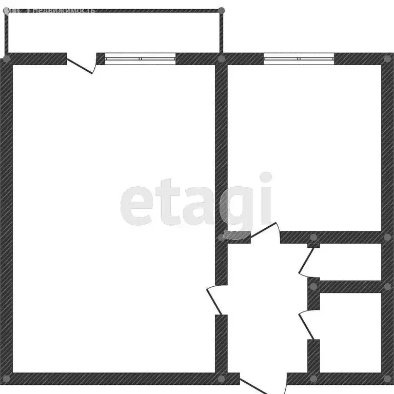 1-комнатная квартира: Нижний Тагил, улица Папанина, 23 (36 м) - Фото 1