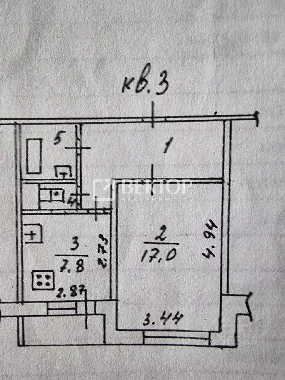 1-к кв. Владимирская область, Владимир ул. Соколова-Соколенка, 19в ... - Фото 2